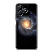Чохли КОСМОС  на Realme Note 50 – Чорна дира