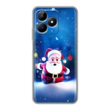 Чехлы на Новый Год Realme Note 50 (Маленький Дед Мороз)