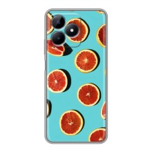 Чехлы с Фруктами для Realme Note 50 (VPrint) (Грейпфрут)