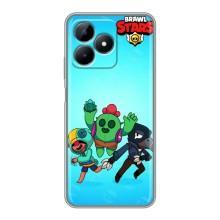 Чехлы Brawl Stars для Realme Note 50 (AlphaPrint)