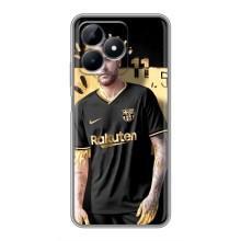Силиконовый Чехол Realme Note 50 – Gold Neymar