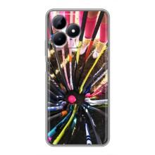 Чехлы с принтом Спортивная тематика для Realme Note 50 – Флорбол