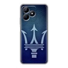 Чохли з тематикою "Круті машини" на Realme Note 50 – Лого Maserati