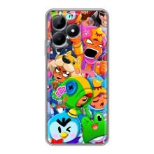 Чехол для Realme Note 50 Бравл Старс (VPrint)