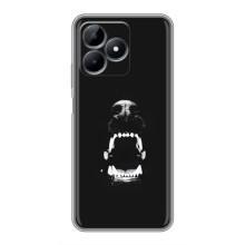 Чехол ДОБЕРМАН для Realme Note 50 – Пасть добермана