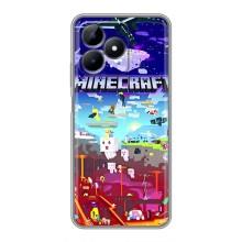 Чохол майнкрафт для Realme Note 50 – MINECRAFT