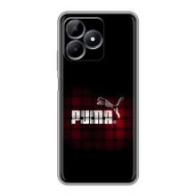 Чехол с Брендами одежды на Реалми Ноут 50 – PUMA стиль