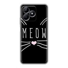 Бампер з зображенням Котиків для Реалмі Ноут 50 – КОТИК MEOW