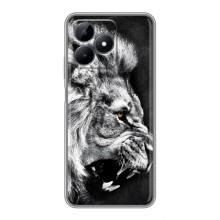 Чехол с картинкой на Realme Note 50 – Злой ЛЕВ