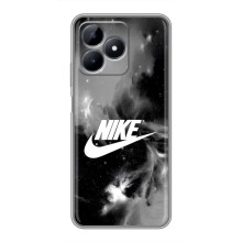 Чехол для Realme Note 50 - с принтом Найк (AlphaPrint) (Лого Найк)