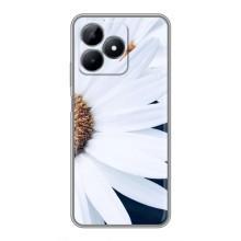 Чохол з ромашками на Realme Note 50 – Пів ромашки