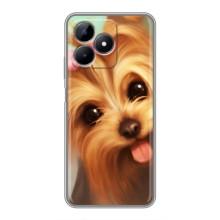Чохол (ТПУ) Милі песики для Realme Note 50 – Йоркширський тер'єр