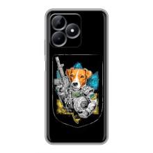 Чохол з принтом для Realme Note 50 – Патрон Воїн