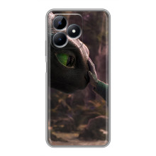 Чехол как приручить дракона на Realme Note 50 – Сцена з драконом