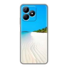 Летний Чехол на Realme Note 50 – Море песок