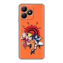 Naruto Anime Чехлы для Реалми Ноут 50 (AlphaPrint)
