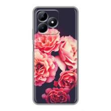 Чехлы с тематикой "ЦВЕТЫ" на Realme Note 50 (Бутоны)