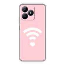Силиконовые Чехлы Любимому человеку для Realme Note 50 – WiFi Love