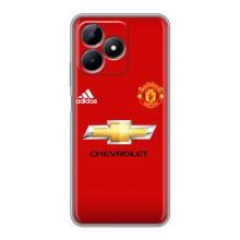 Силиконовые Чехлы принт Футбол на Realme Note 50 – Man United