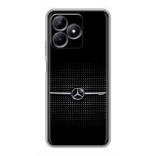 Силиконовый бампер с картинкой машины на Realme Note 50 – Mercedes