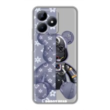 Силиконовый чехол для Realme Note 50 (Медведь Louis Vuitton)