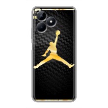 Силиконовый Чехол Nike Air Jordan на Реалми Ноут 50 – Джордан 23