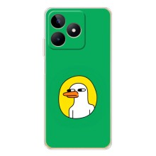 Бампер с принтом Мемы для Realme Note 60 – Мем Утка