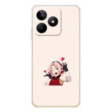 Чехлы Персонажи Аниме Наруто для Realme Note 60 (AlphaPrint)