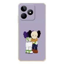Чохли для Realme Note 60 - Bearbrick Louis Vuitton (PREMIUMPrint) (Дружба Беарбрік)
