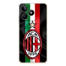 Чехлы для Realme Note 60 (VPrint) - Футбольные клубы (ФК Милан)