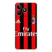 Чехлы для Realme Note 60 (VPrint) - Футбольные клубы (Milan)