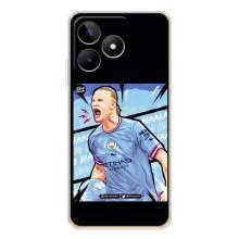 Чохли з принтом на Realme Note 60 Футболіст – гол Ерлінг Холанд