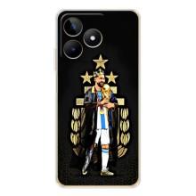 Чехлы Лео Месси Аргентина для Realme Note 60 – Месси король