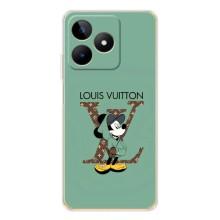 Чехлы Луи Витон для Realme Note 60 (AlphaPrint - LOUIS VUITTON) (Микки Маус LV)