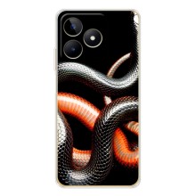 Чехлы с изображением разных животных для Realme Note 60 – Змея
