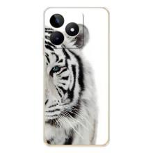 Чехлы с картинками животных Realme Note 60 (Белый Тигр)