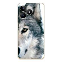 Чехлы с картинками животных Realme Note 60 (Волк)