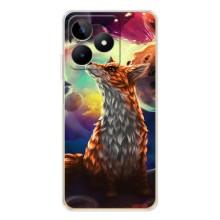 Чехлы с картинкой Лисички для Realme Note 60 (VPrint)
