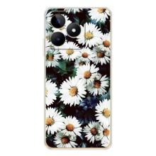 Чехол с картинкой (Стильные) для Нот 60 - (AlphaPrint) (Ромашки)