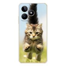 Чохли з Котиками для Realme Note 60 (VPrint) (Прижок кота)