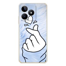 Чохол (Знак сердечка) для Realme Note 60 (Серце знак)