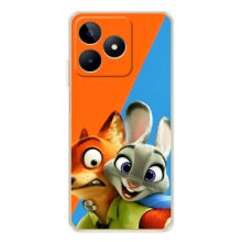 Чохли ЗООТРОПОЛІС для Realme Note 60 (Нік і Хопс)