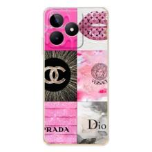 Чехол (Dior, Prada, YSL, Chanel) для Realme Note 60 – Модница