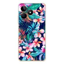Чехол для Нот 60 - с принтом (Дизайнерские) (AlphaPrint) (Красочные цветы)