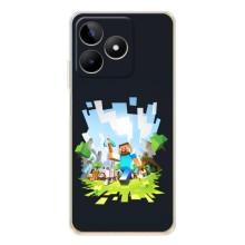 Чохол Майнкрафт на Realme Note 60 (AlphaPrint) Minecraft