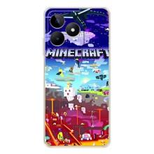 Чохол майнкрафт для Realme Note 60 – MINECRAFT