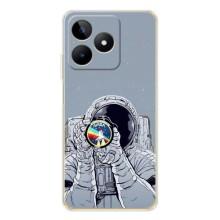 Чехол NASA для Realme Note 60 (AlphaPrint)