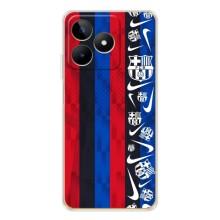 Чехол для Realme Note 60 (Барселона) – Фанат Барсы