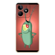 Чохол з картинкою "Одноокий Планктон" на Realme Note 60 (Стильний Планктон)