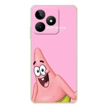 Чохол з картинкою Патрік на Realme Note 60 – Патрік